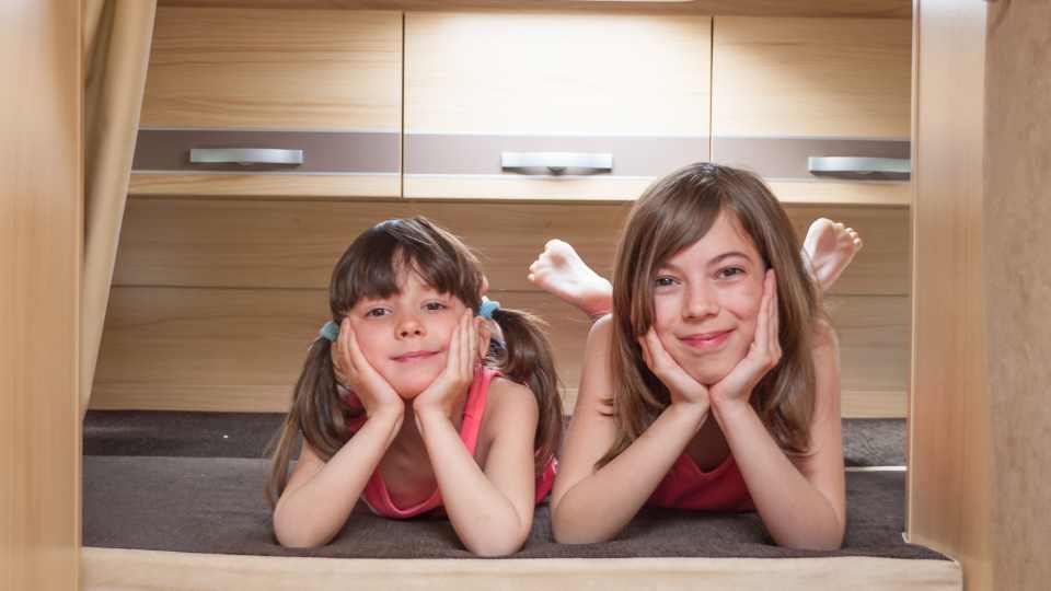 viajar en autocaravana con niños